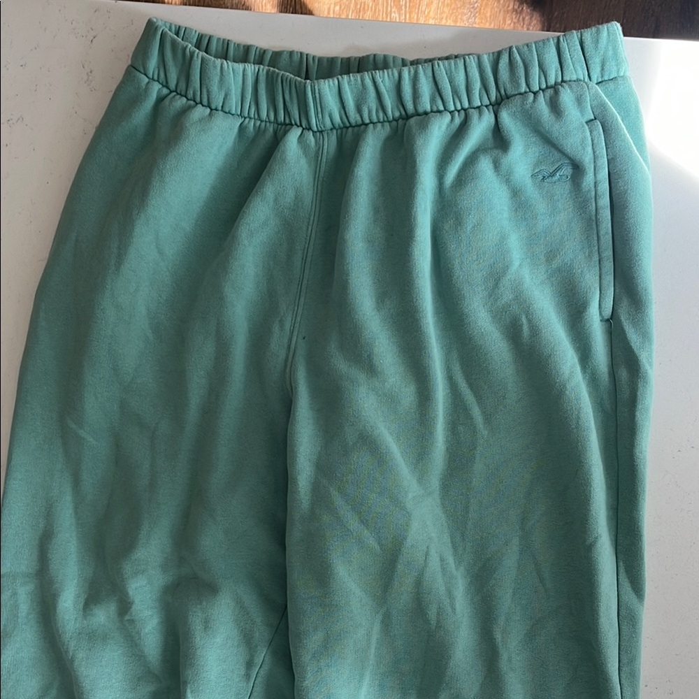 Hollister Green Sweatpants
